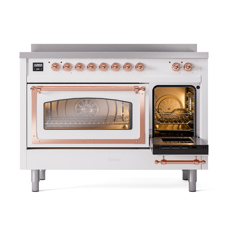 Nostalgie II Noblesse 48 inch Induction Range with 6 Elements UNI486NMPWHP