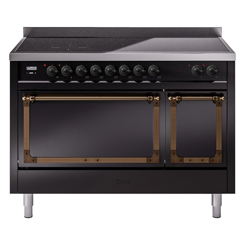 Nostalgie II Noblesse 48 inch Induction Range with 6 Elements UNI486QNMPBKB