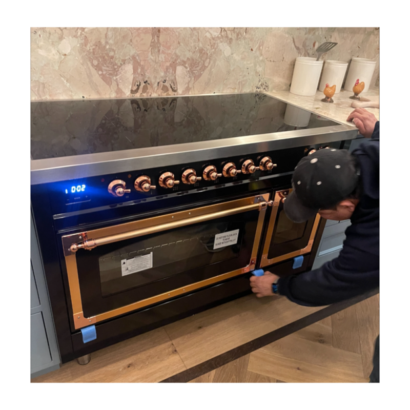 Nostalgie II Noblesse 48 inch Induction Range with 6 Elements UNI486QNMPBKP