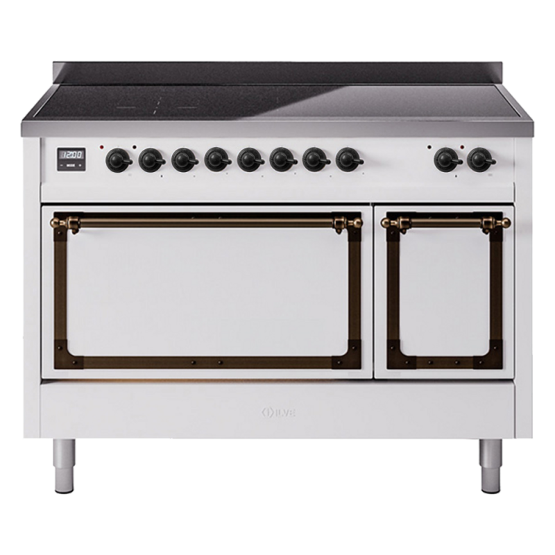 Nostalgie II Noblesse 48 inch Induction Range with 6 Elements UNI486QNMPWHB