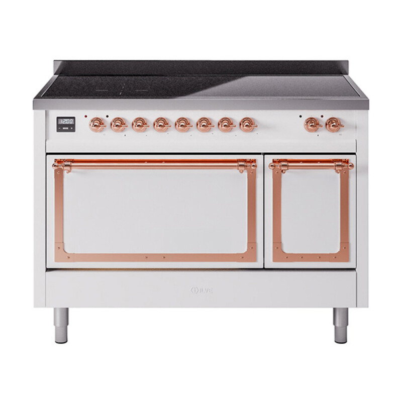 Nostalgie II Noblesse 48 inch Induction Range with 6 Elements UNI486QNMPWHP