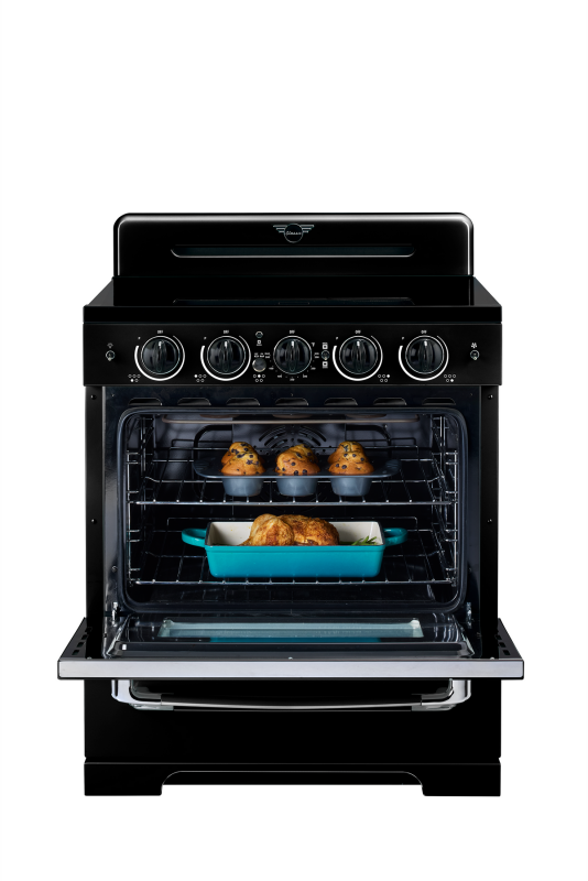 30' Classic Retro Induction Range UNQ30CRICB