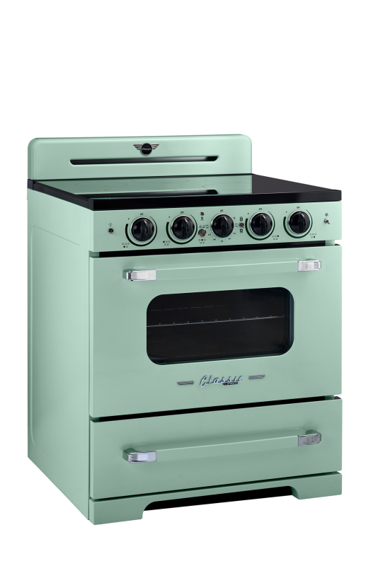 30' Classic Retro Induction Range UNQ30CRICLG