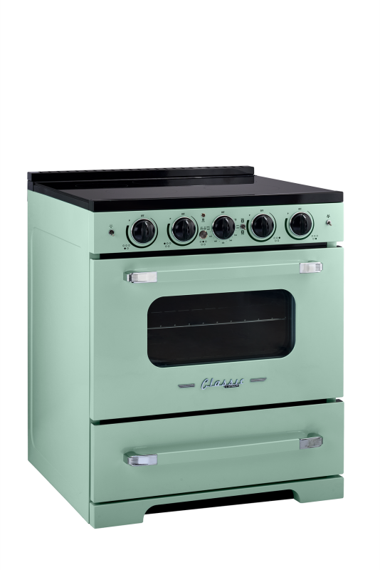 30' Classic Retro Induction Range UNQ30CRICLG