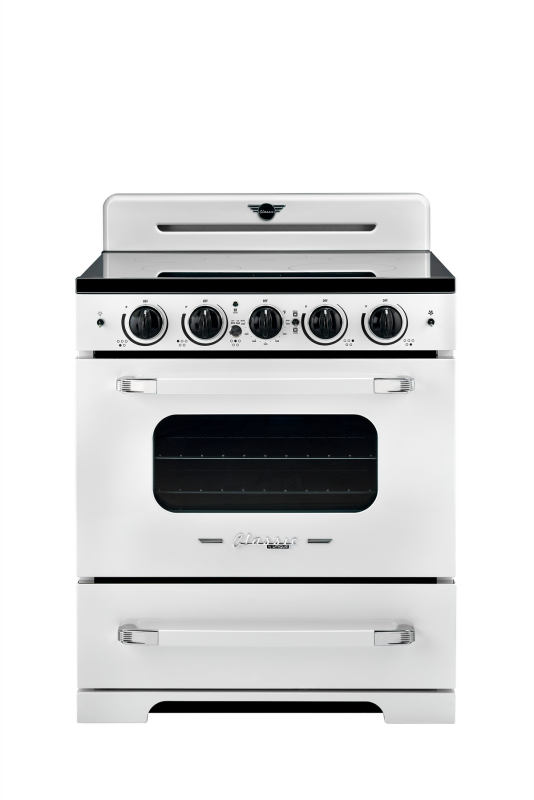 30' Classic Retro Induction Range UNQ30CRICW