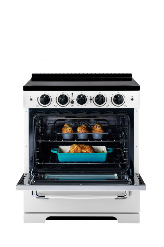 30' Classic Retro Induction Range UNQ30CRICW