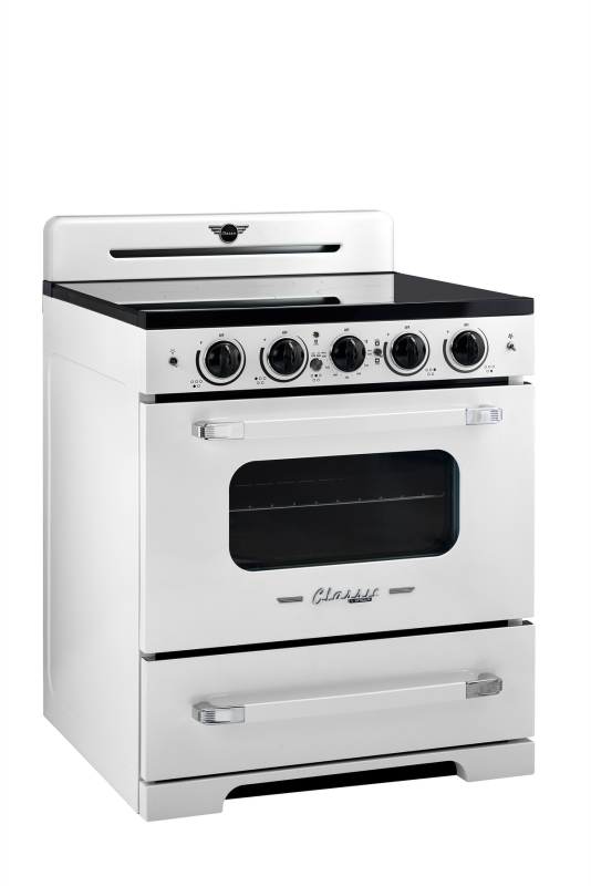 30' Classic Retro Induction Range UNQ30CRICW
