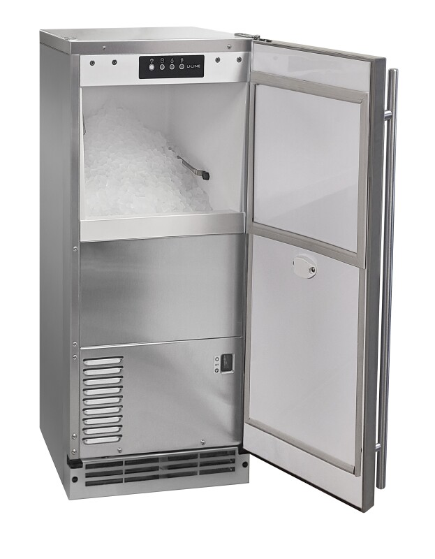 15" Outdoor Nugget Ice Machine in Stainless Solid UONP115SS01C
