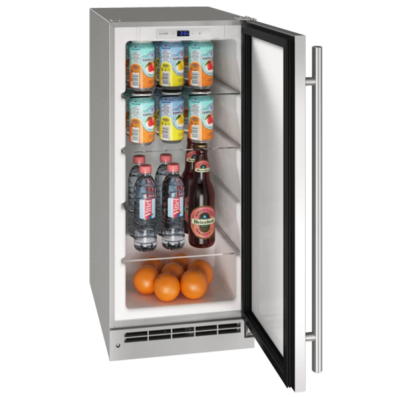 15" Refrigerator in Stainless Solid UORE115SS31A