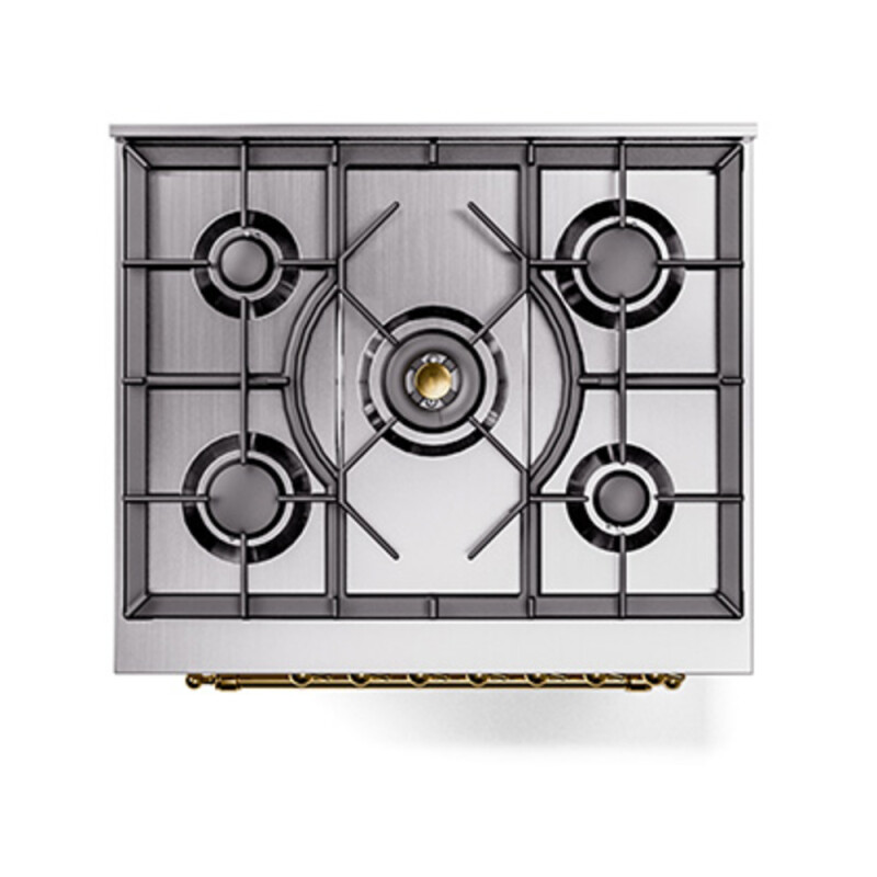 Nostalgie II 30 inch Dual Fuel Range with 5 Burners UP30NMPAWG