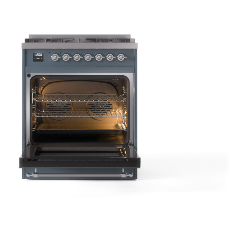 Nostalgie II 30 inch Dual Fuel Range with 5 Burners UP30NMPBGCLP