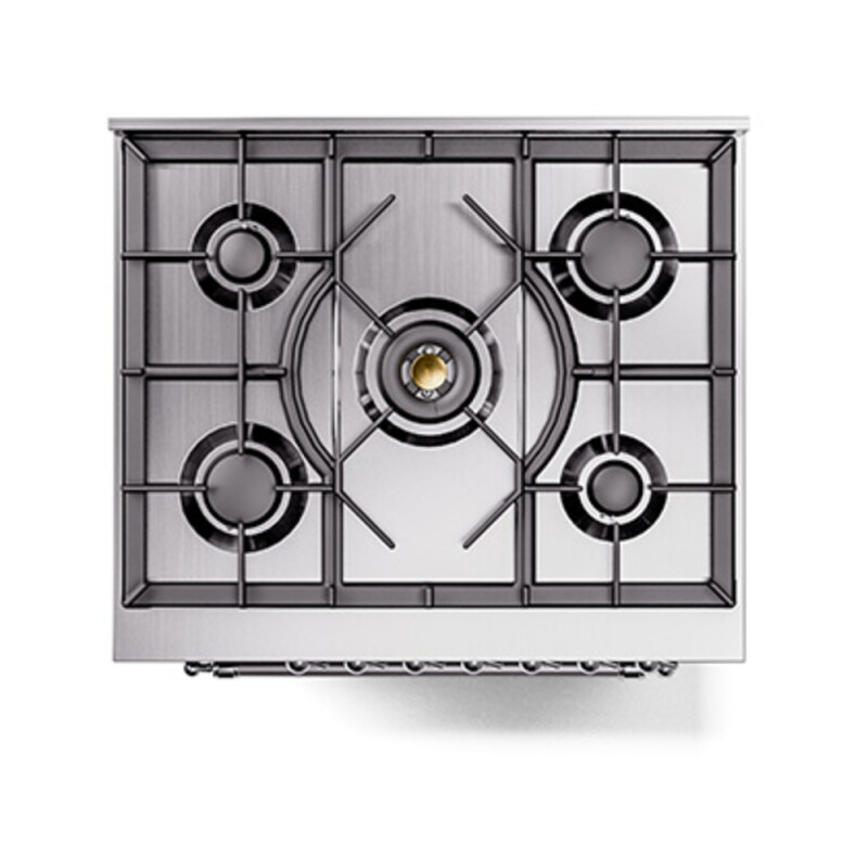 Nostalgie II 30 inch Dual Fuel Range with 5 Burners UP30NMPBGCLP