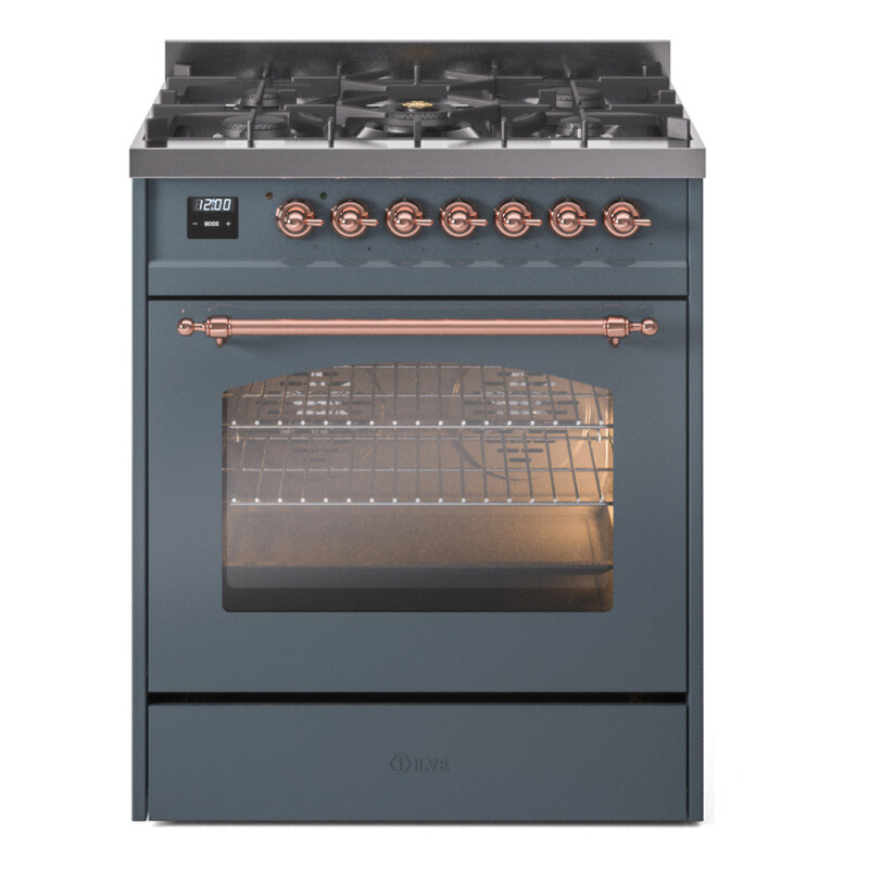 Nostalgie II 30 inch Dual Fuel Range with 5 Burners UP30NMPBGP