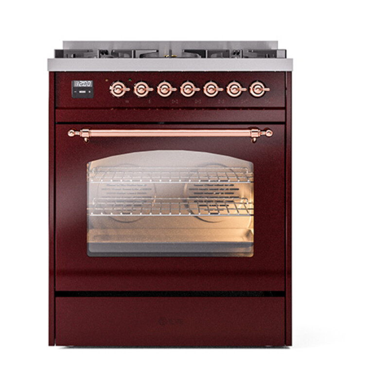 Nostalgie II 30 inch Dual Fuel Range with 5 Burners UP30NMPBUP