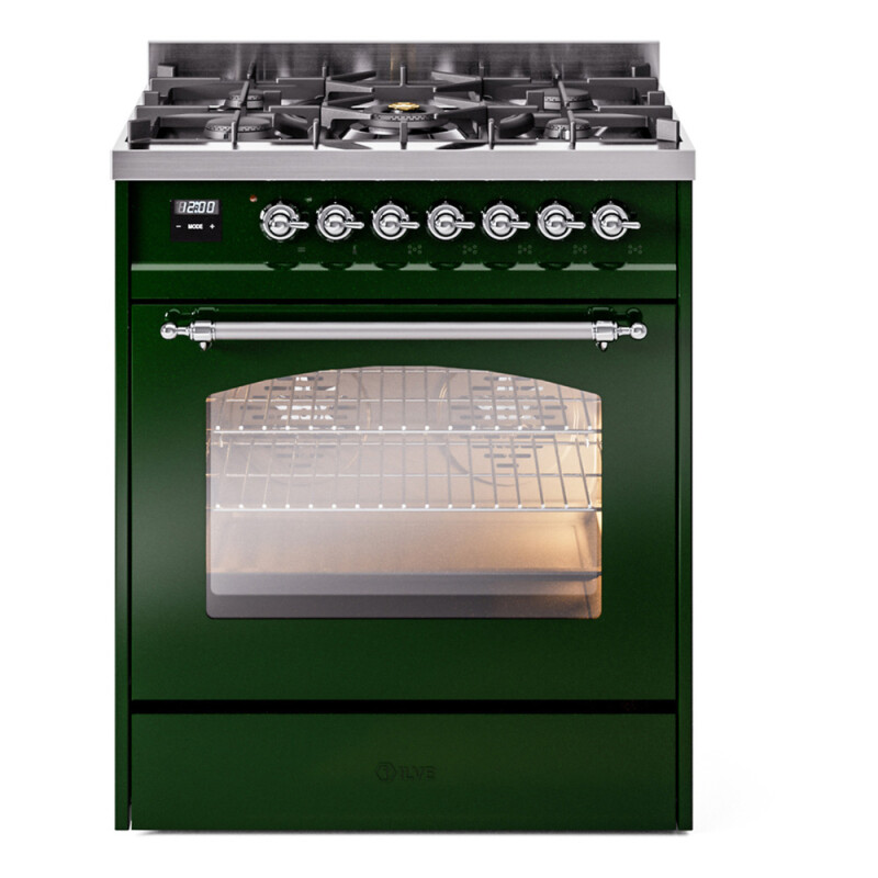 Nostalgie II 30 inch Dual Fuel Range with 5 Burners UP30NMPEGCLP