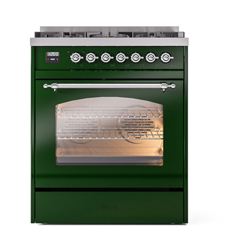 Nostalgie II 30 inch Dual Fuel Range with 5 Burners UP30NMPEGCLP