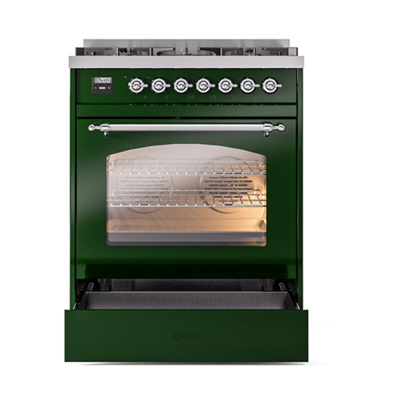 Nostalgie II 30 inch Dual Fuel Range with 5 Burners UP30NMPEGCLP