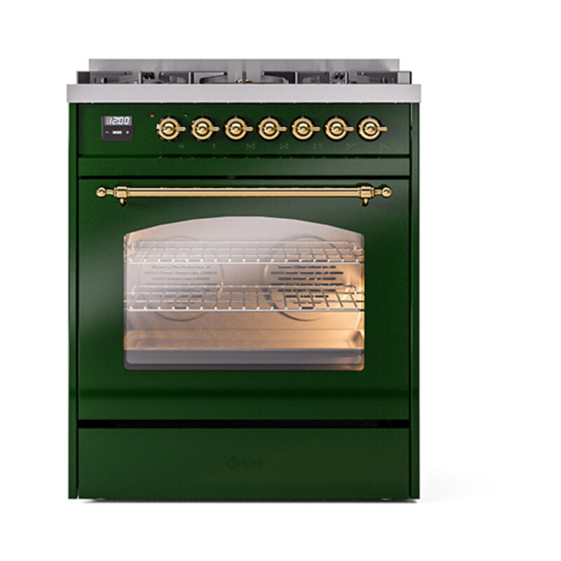 Nostalgie II 30 inch Dual Fuel Range with 5 Burners UP30NMPEGGLP