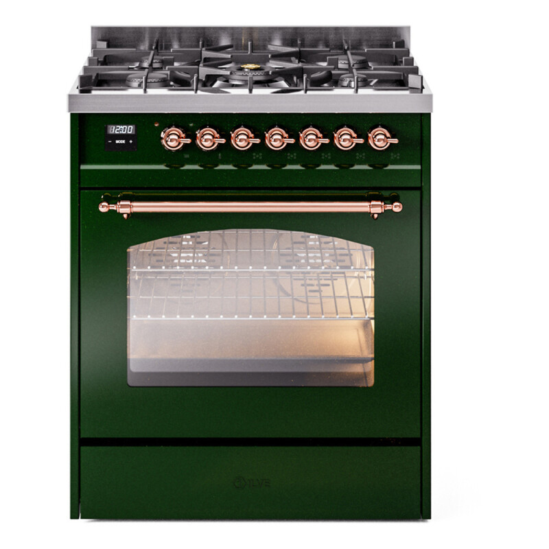Nostalgie II 30 inch Dual Fuel Range with 5 Burners UP30NMPEGP