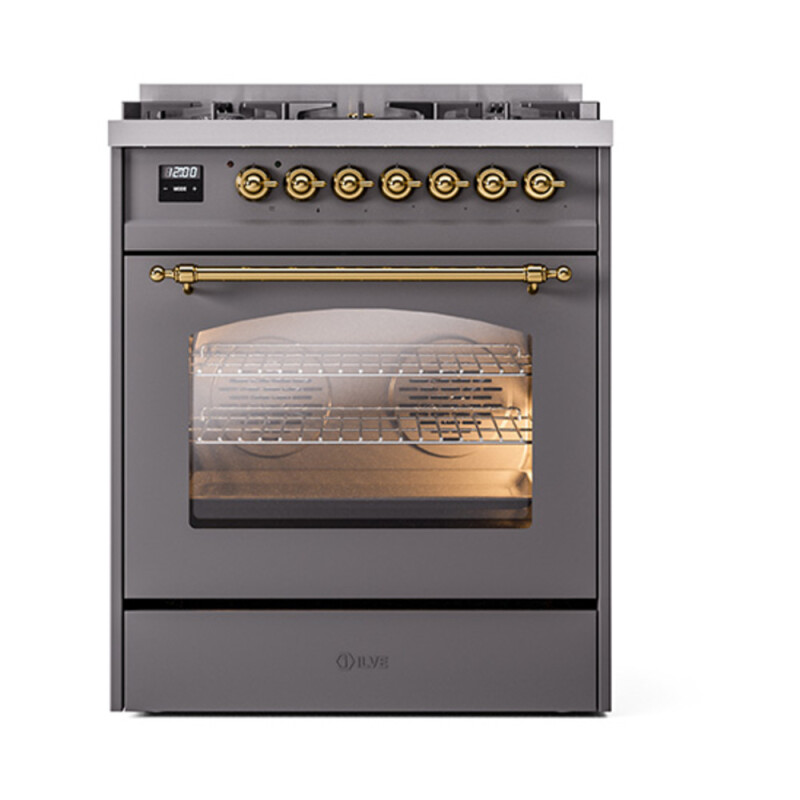 Nostalgie II 30 inch Dual Fuel Range with 5 Burners UP30NMPMGG