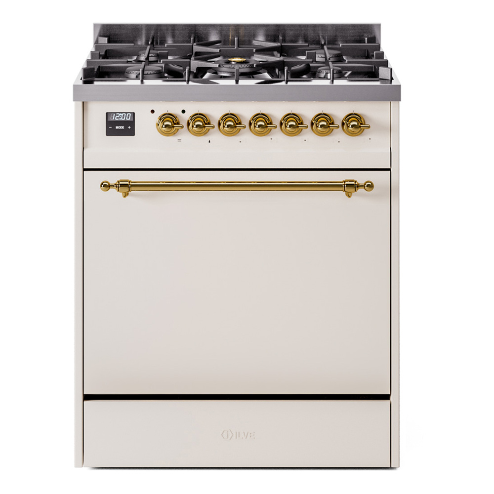 Nostalgie II 30 inch Dual Fuel Range with 5 Burners UP30QNMPAWGLP