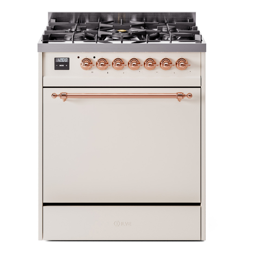 Nostalgie II 30 inch Dual Fuel Range with 5 Burners UP30QNMPAWPLP