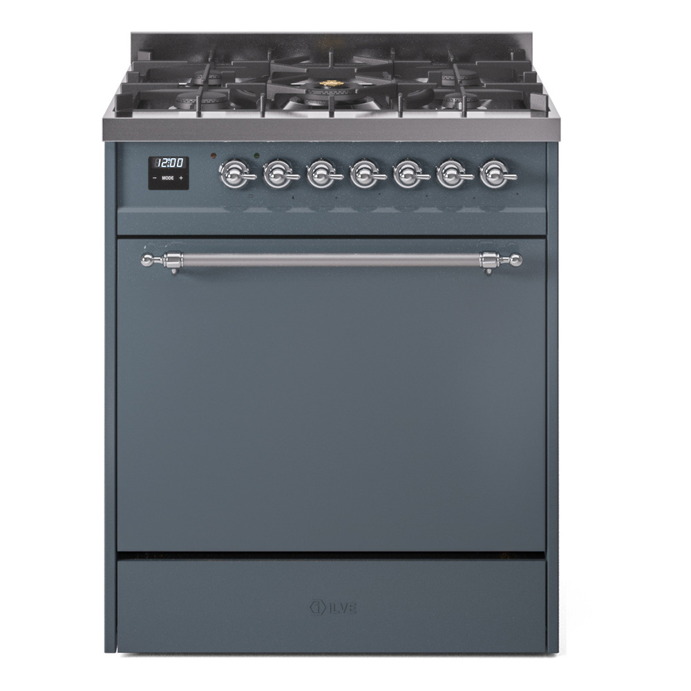 Nostalgie II 30 inch Dual Fuel Range with 5 Burners UP30QNMPBGCLP
