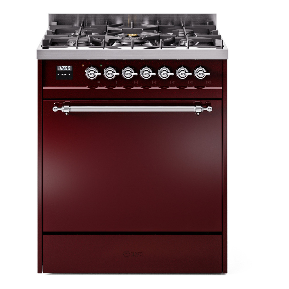Nostalgie II 30 inch Dual Fuel Range with 5 Burners UP30QNMPBUC