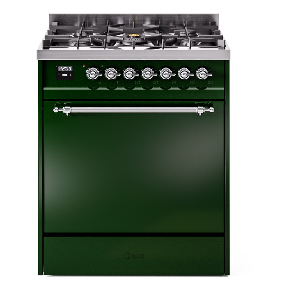 Nostalgie II 30 inch Dual Fuel Range with 5 Burners UP30QNMPEGCLP