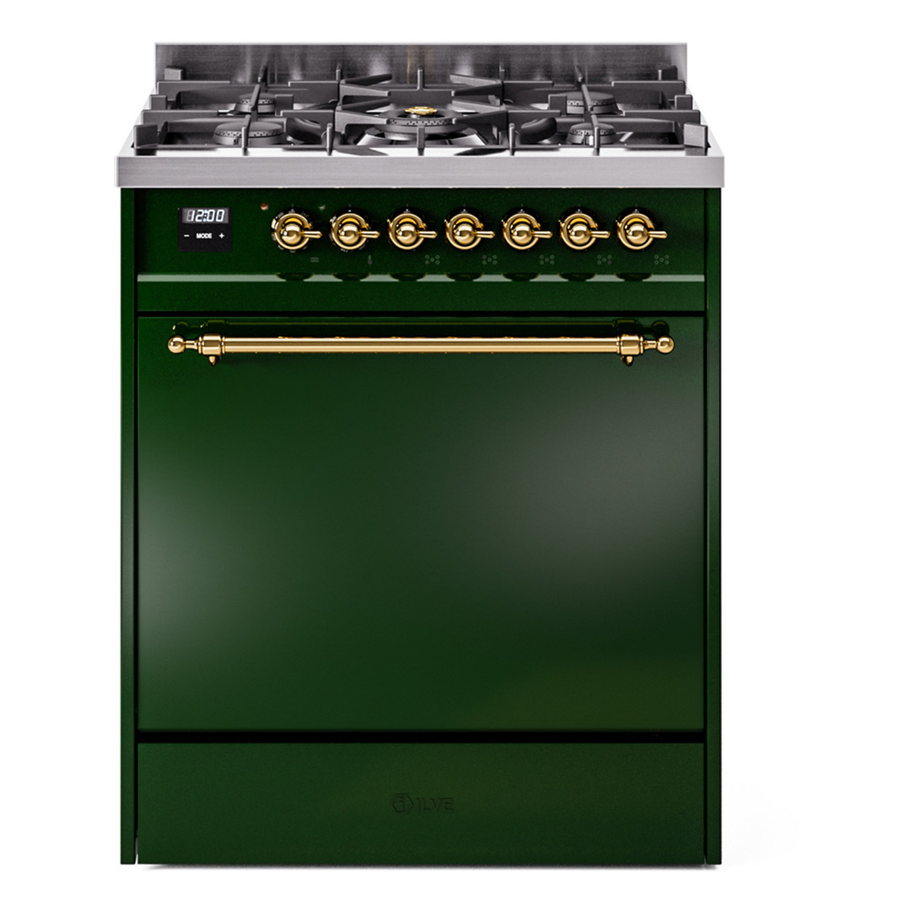 Nostalgie II 30 inch Dual Fuel Range with 5 Burners UP30QNMPEGGLP