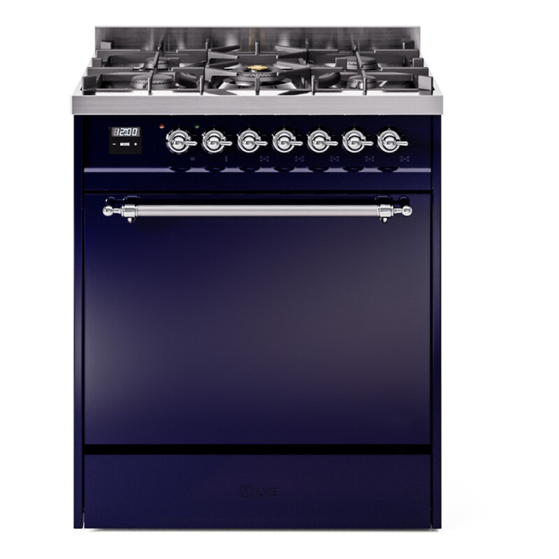 Nostalgie II 30 inch Dual Fuel Range with 5 Burners UP30QNMPMBCLP