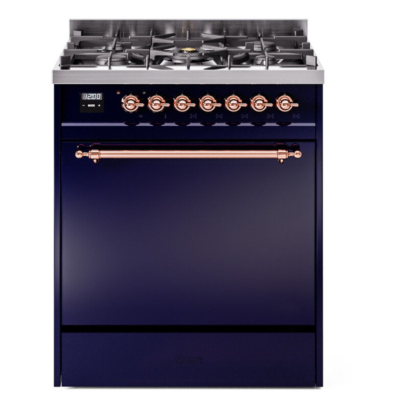 Nostalgie II 30 inch Dual Fuel Range with 5 Burners UP30QNMPMBP