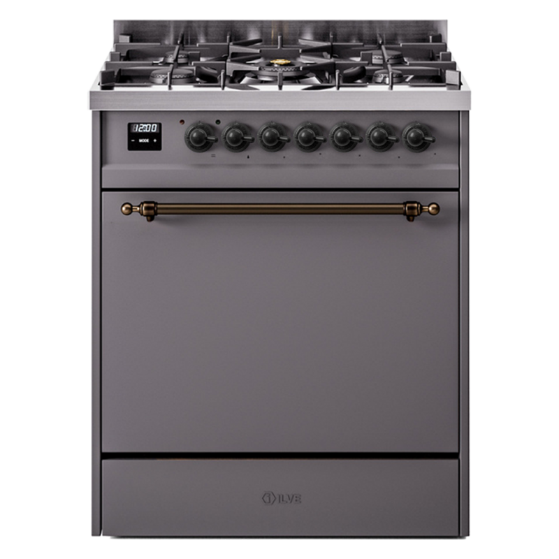 Nostalgie II 30 inch Dual Fuel Range with 5 Burners UP30QNMPMGB