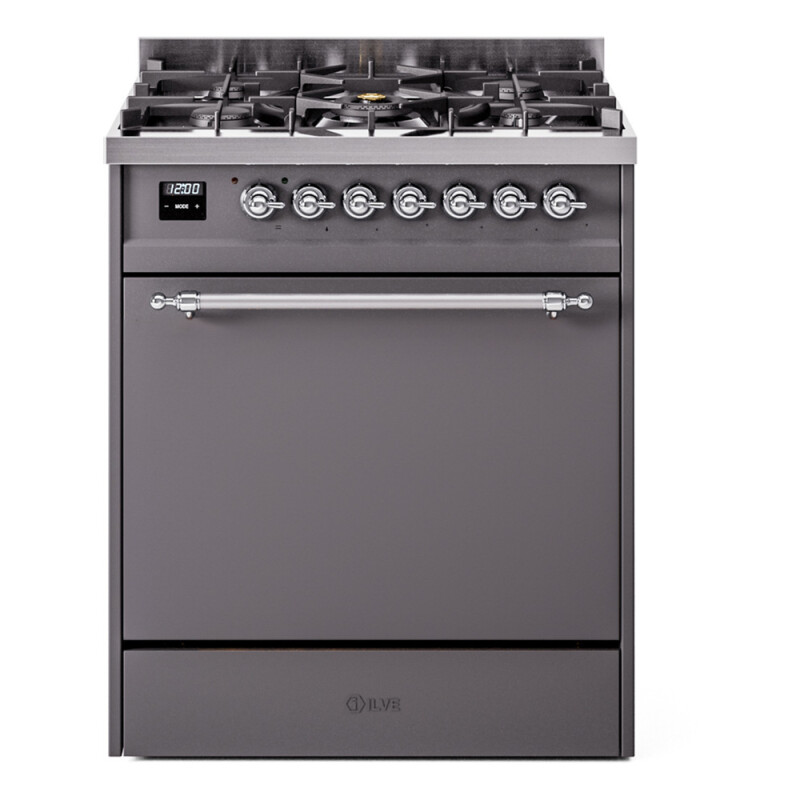 Nostalgie II 30 inch Dual Fuel Range with 5 Burners UP30QNMPMGC