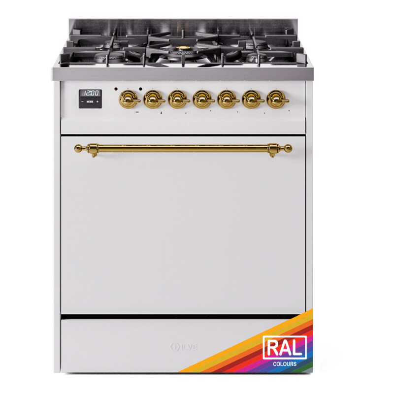Nostalgie II 30 inch Dual Fuel Range with 5 Burners UP30QNMPRAGLP