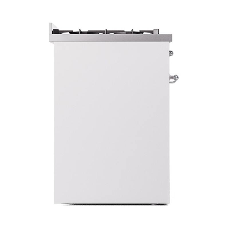 Nostalgie II 30 inch Dual Fuel Range with 5 Burners UP30QNMPWHC