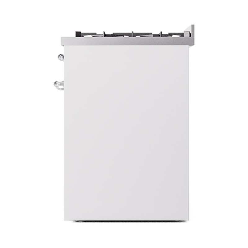 Nostalgie II 30 inch Dual Fuel Range with 5 Burners UP30QNMPWHC