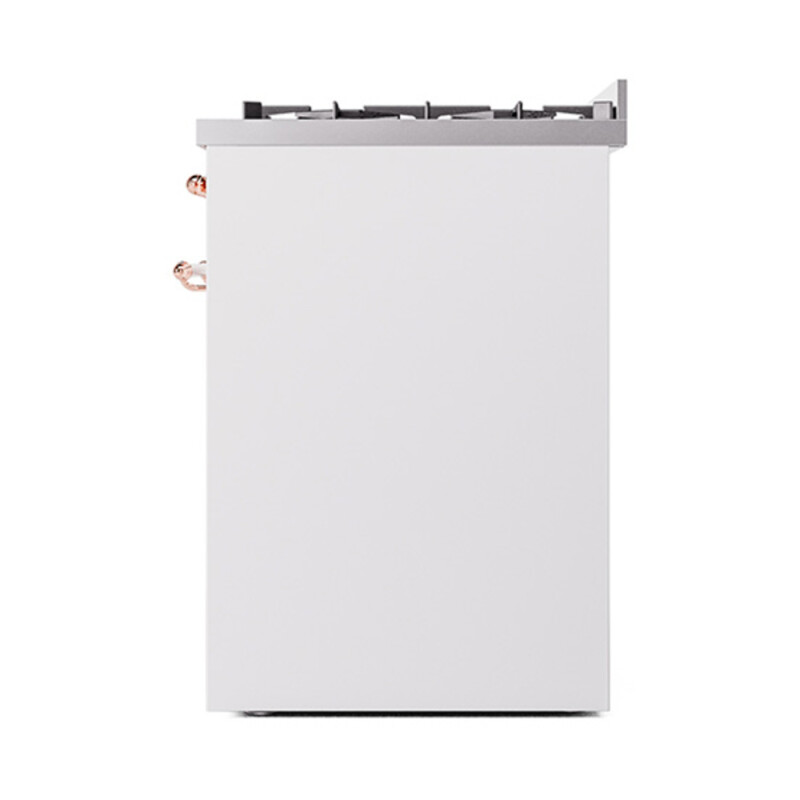 Nostalgie II 30 inch Dual Fuel Range with 5 Burners UP30QNMPWHPLP
