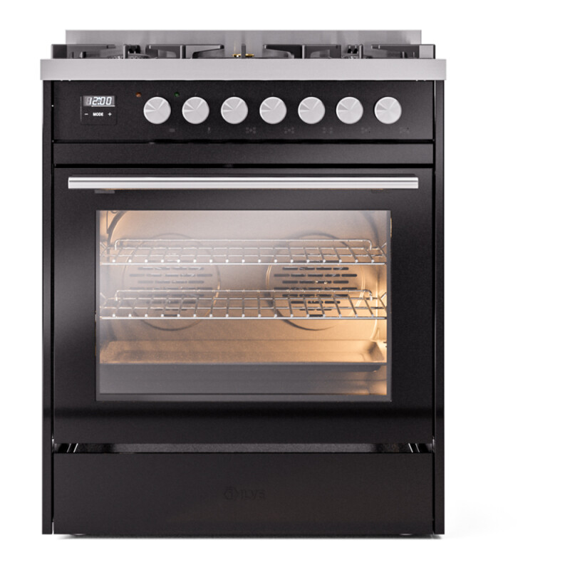 Professional Plus II 30 inch Dual Fuel Range UP30WMPBKLP