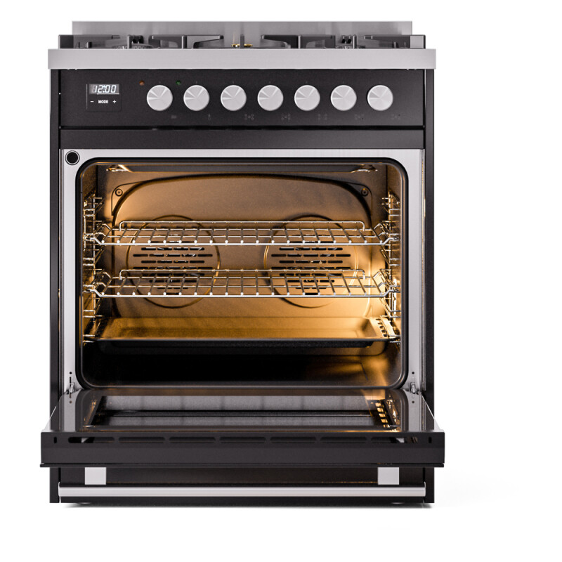Professional Plus II 30 inch Dual Fuel Range UP30WMPBKLP