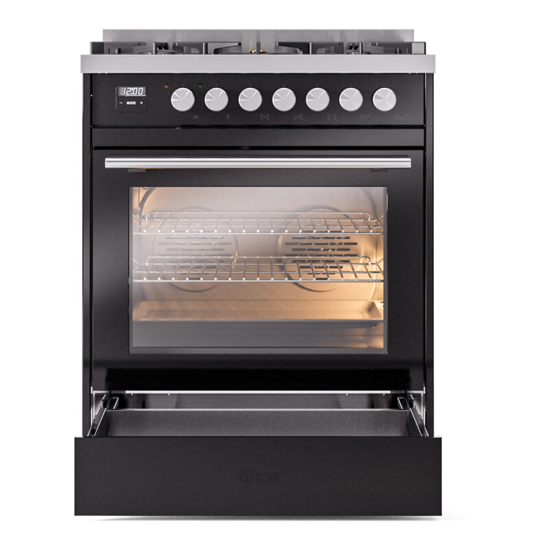Professional Plus II 30 inch Dual Fuel Range UP30WMPBKLP