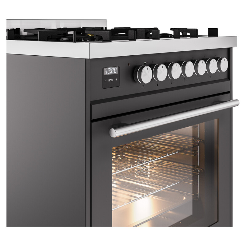 Professional Plus II 30 inch Dual Fuel Range UP30WMPMGLP