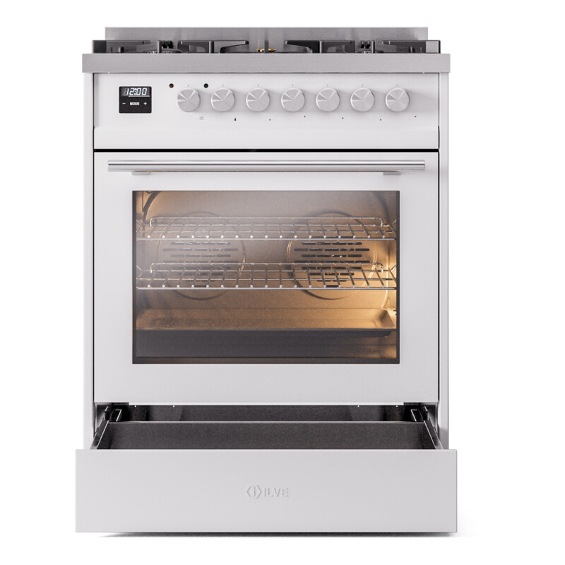 Professional Plus II 30 inch Dual Fuel Range UP30WMPWH