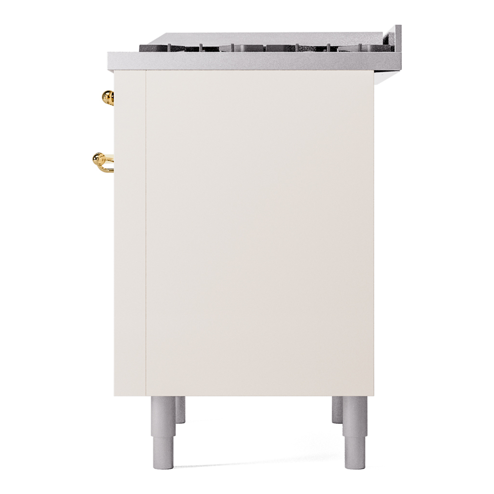 Nostalgie II 36 inch Dual Fuel Range with 6 Burners and Griddle UP36FNMPAWGLP