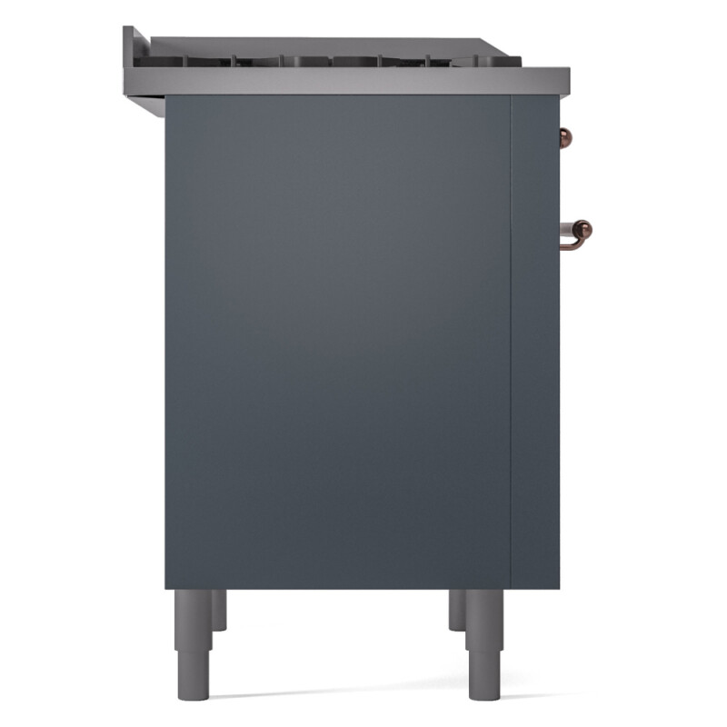 Nostalgie II 36 inch Dual Fuel Range with 6 Burners and Griddle UP36FNMPBGP