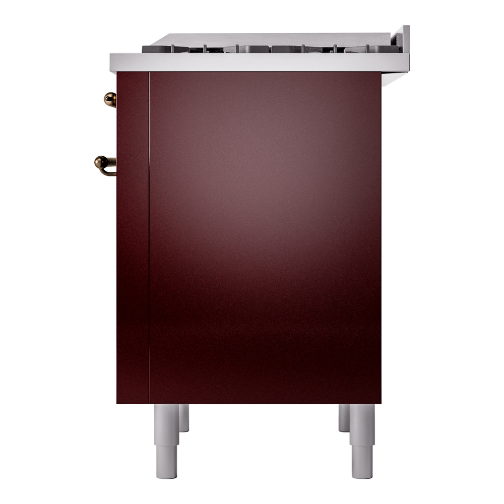 Nostalgie II 36 inch Dual Fuel Range with 6 Burners and Griddle UP36FNMPBUB