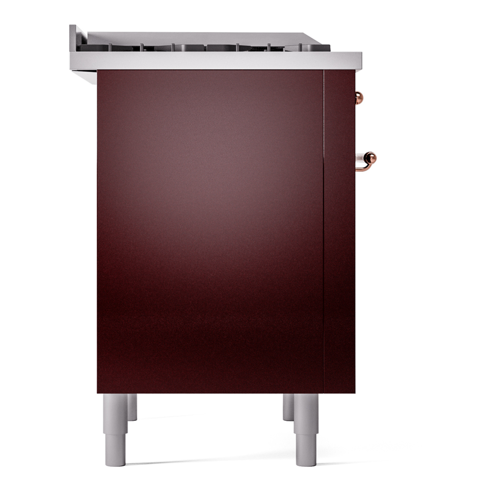 Nostalgie II 36 inch Dual Fuel Range with 6 Burners and Griddle UP36FNMPBUPLP