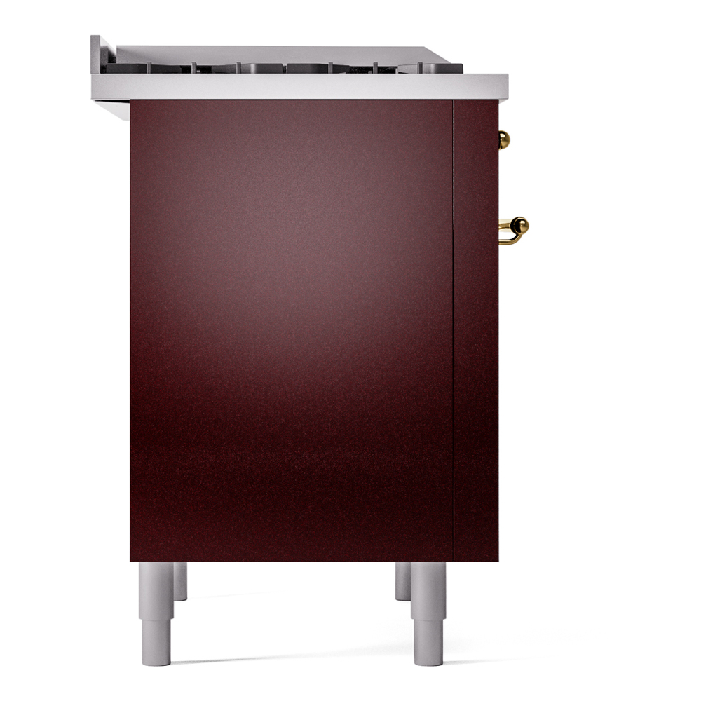 Nostalgie II 36 inch Dual Fuel Range with 6 Burners and Griddle UP36FNMPBUP