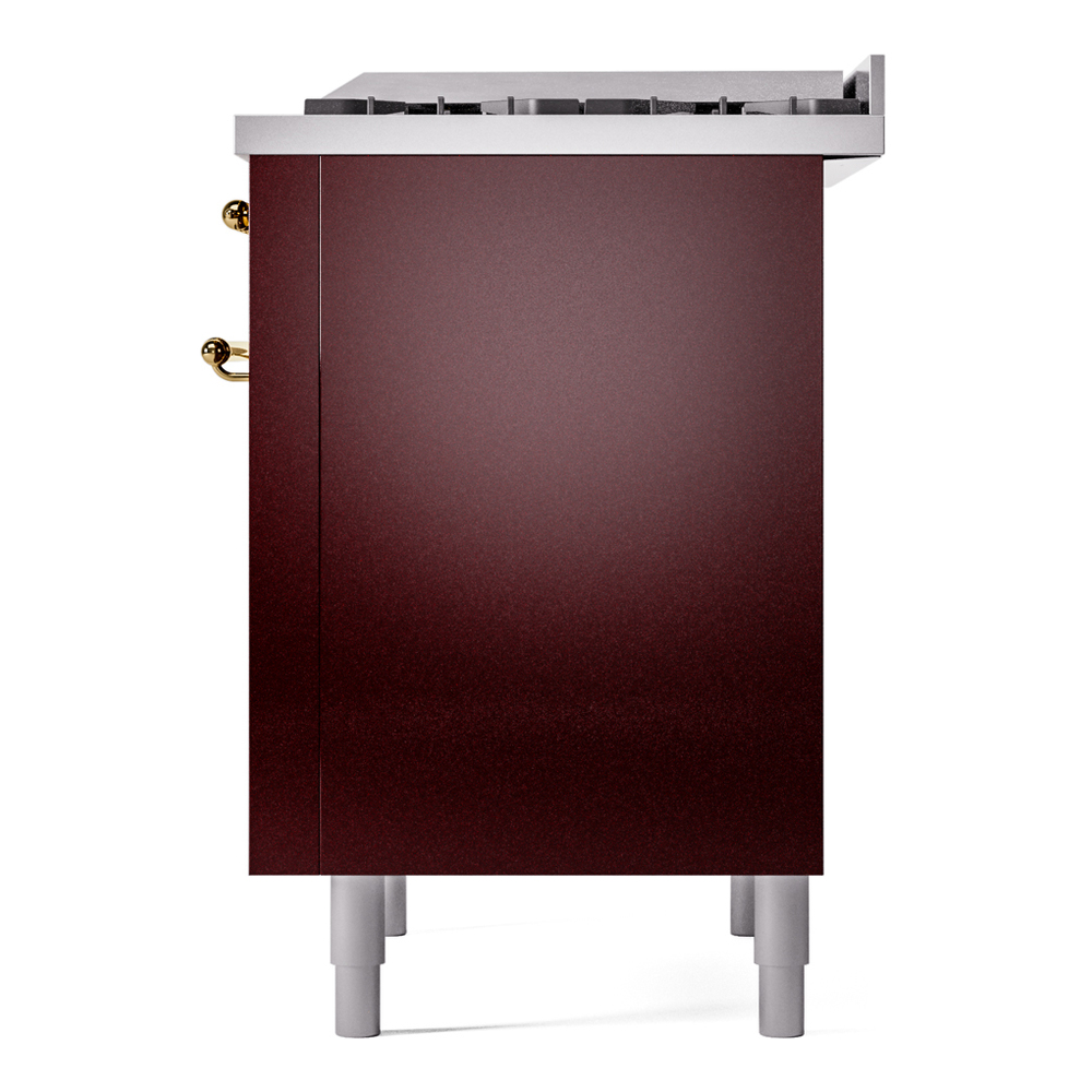 Nostalgie II 36 inch Dual Fuel Range with 6 Burners and Griddle UP36FNMPBUP