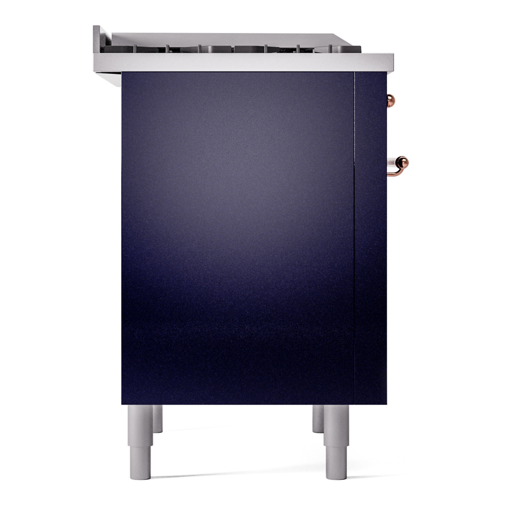 Nostalgie II 36 inch Dual Fuel Range with 6 Burners and Griddle UP36FNMPMBPLP
